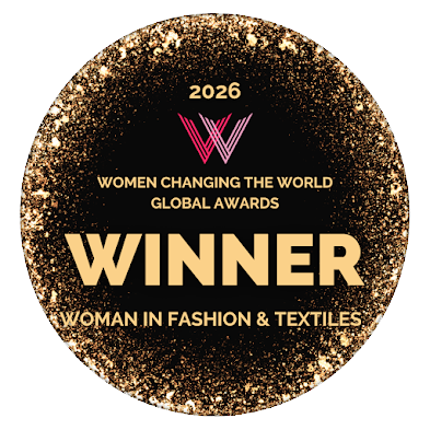 woman in fashion textiles