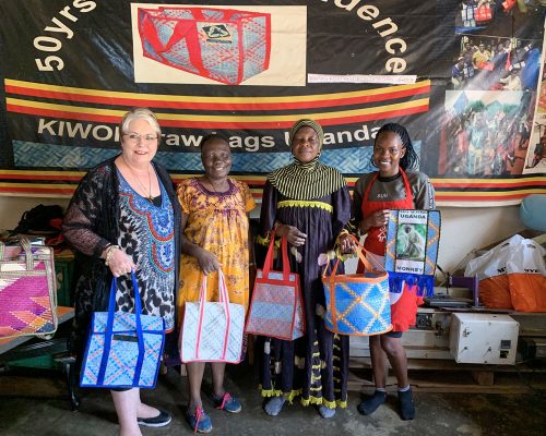 carol visiting kinawataka women initiatives, uganda, 2019